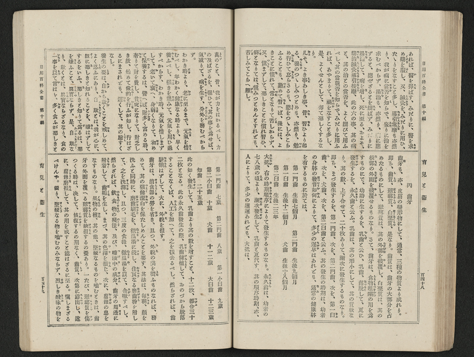 育児と衛生 日用百科全書 書籍 論文 その他刊行物 一般社団法人 Jミルク 酪農乳業史デジタルアーカイブ