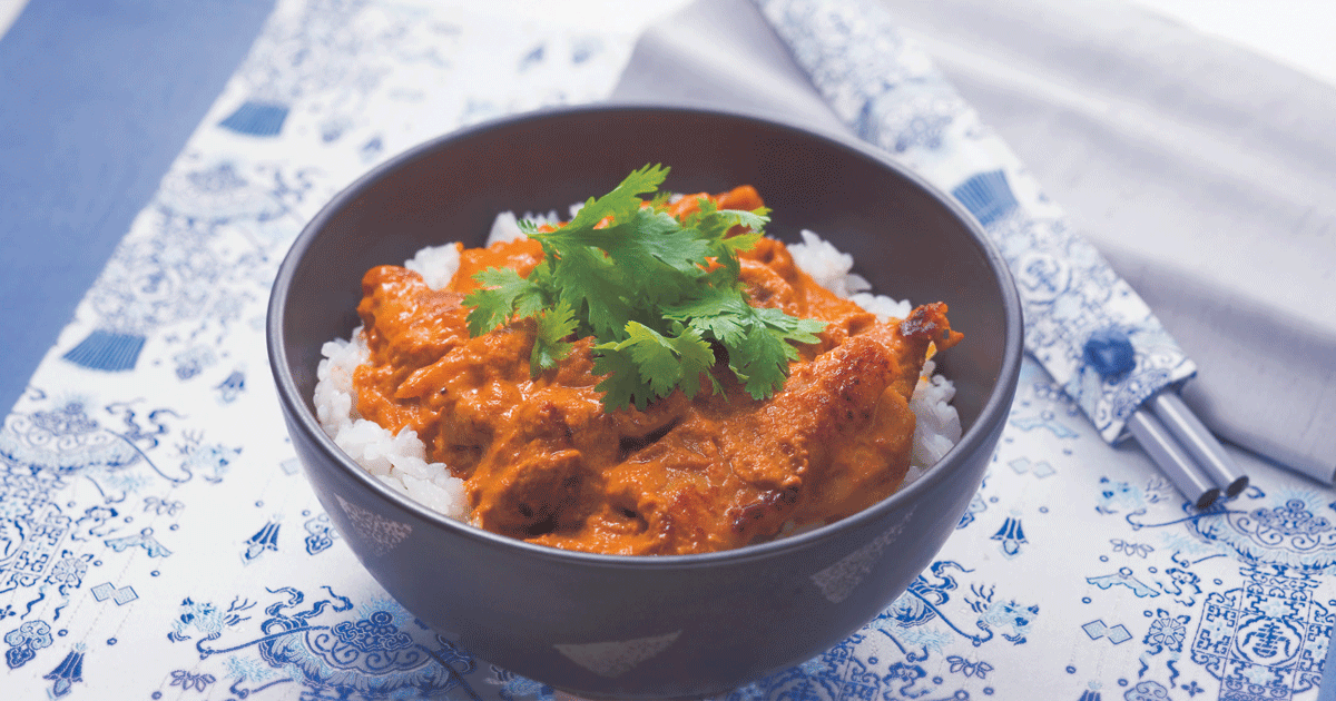 タンドリーチキン丼 ミルクレシピ Jミルク