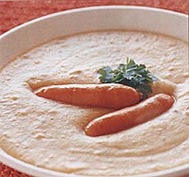 ポテトとソーセージのスープ